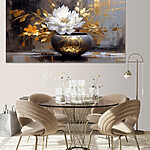 Obraz Obraz květiny v květináči