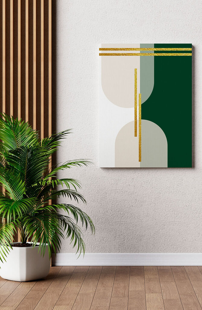Abstract Elegance in Stripes and Shapes Abstract Elegance in Stripes and Shapes