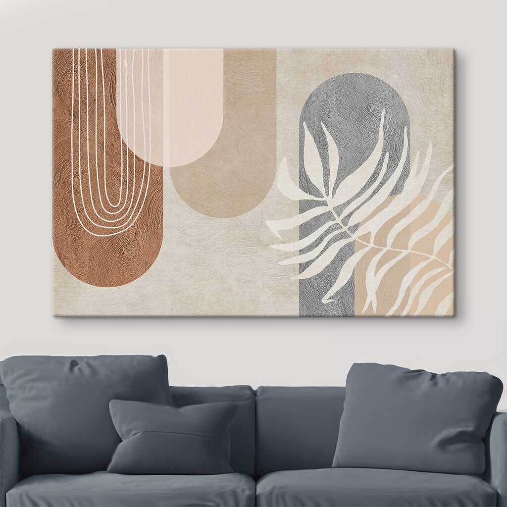 A close up of a wall