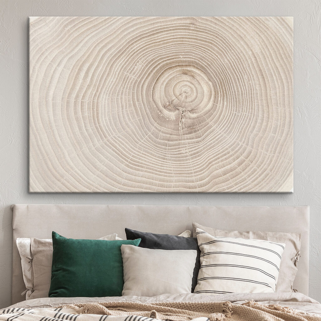 A close up of a tree trunk