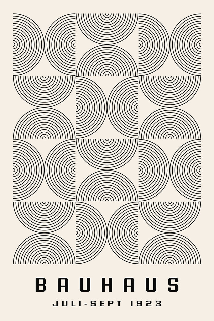 A pattern of circles and lines A pattern of circles and lines