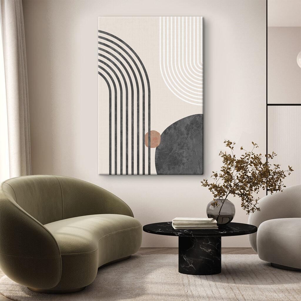 Abstract lines and shapes in harmony. Abstract lines and shapes in harmony.