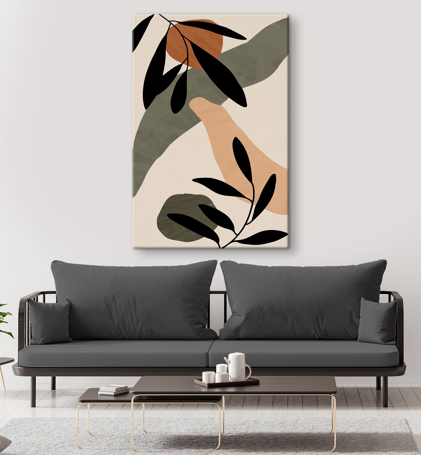 A close up of a plant