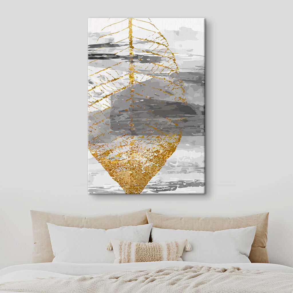 Shimmering swirl in abstract hues