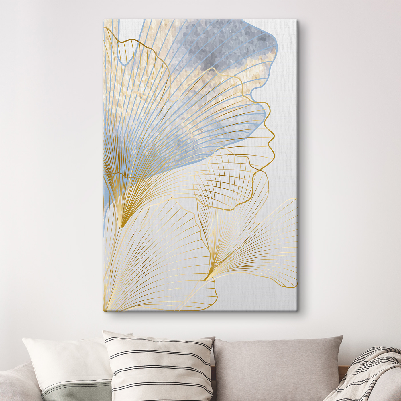 A close up of a design