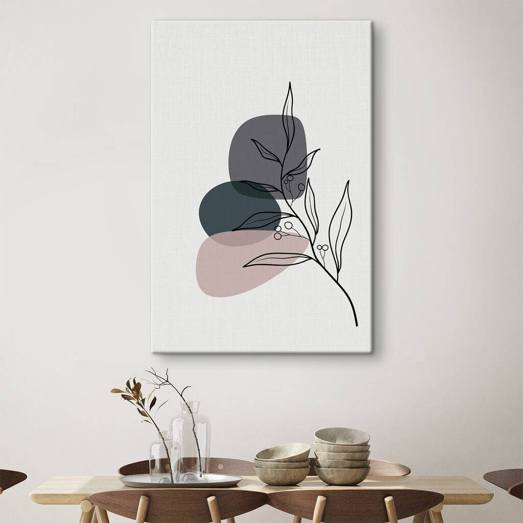 A drawing of a plant