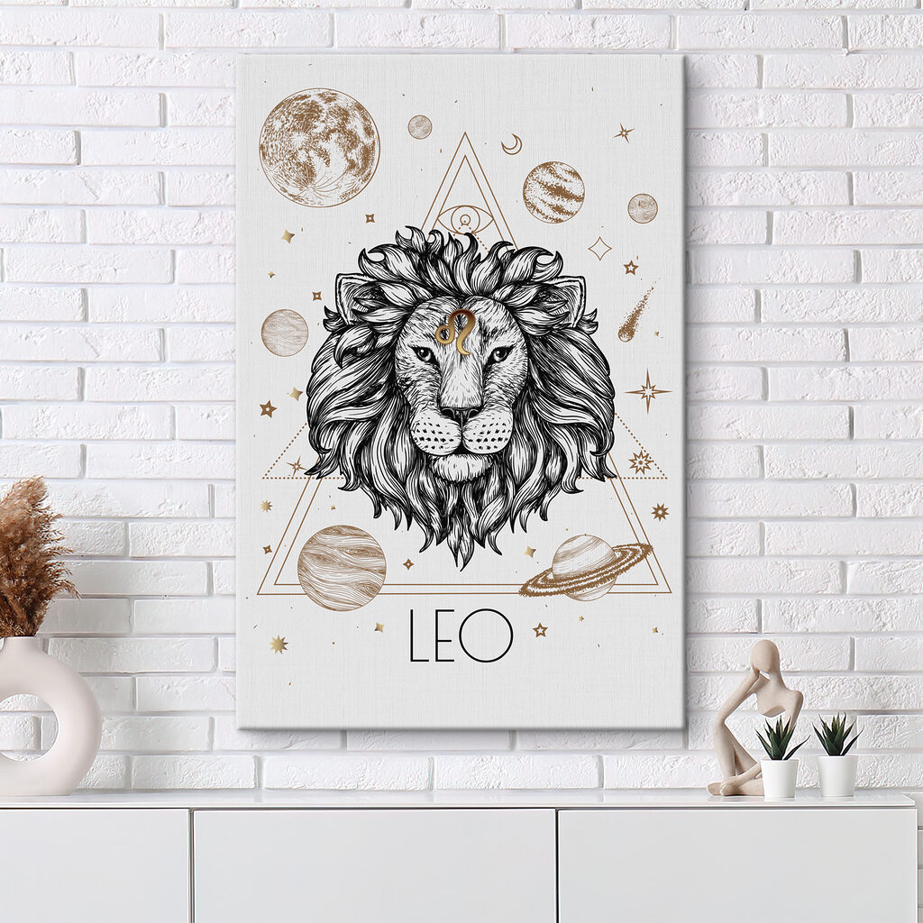 A lion with a question mark on it