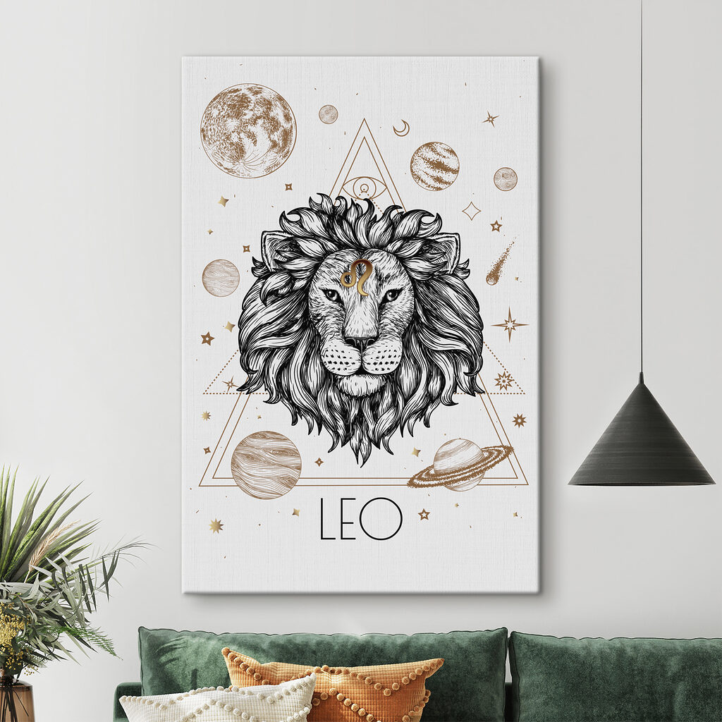 A lion with a question mark on it