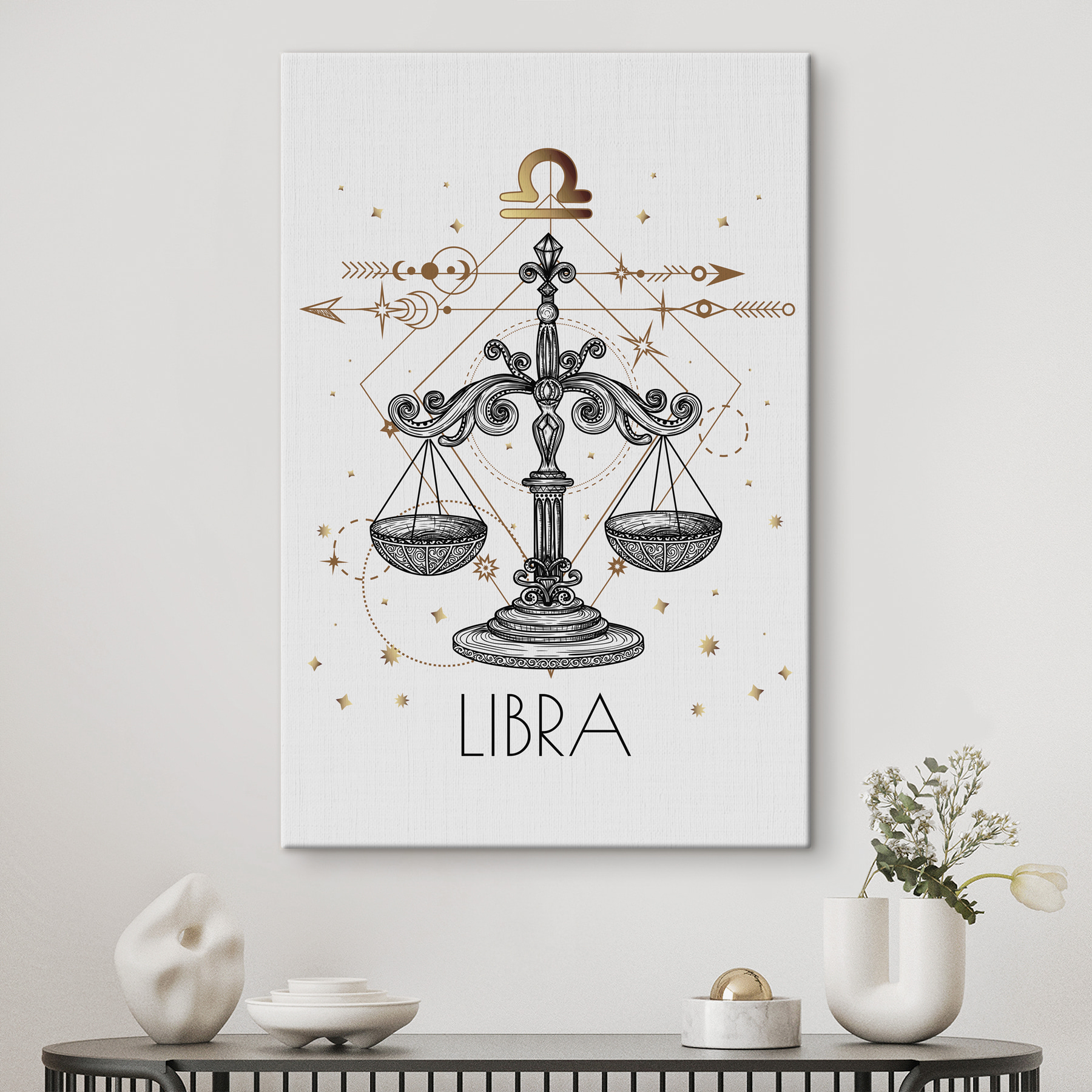 A drawing of a libra zodiac sign A drawing of a libra zodiac sign