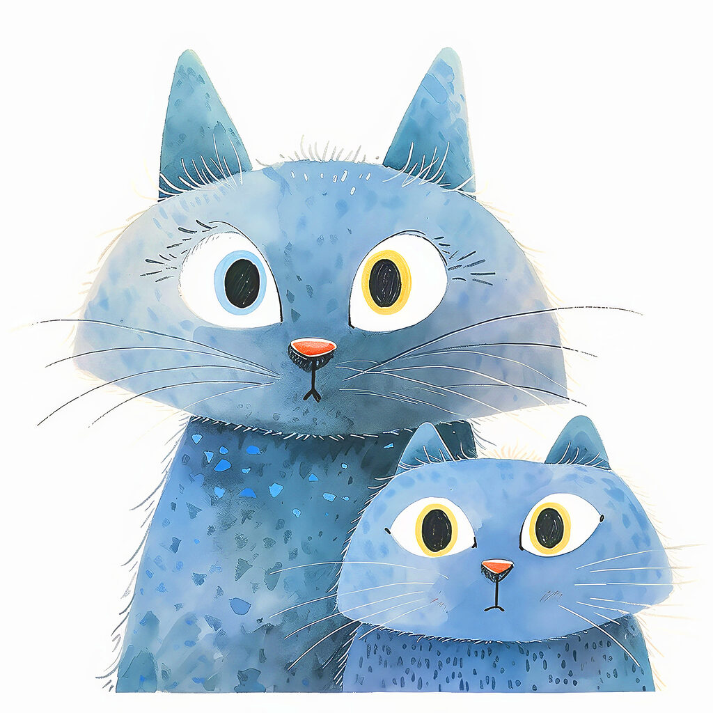 A cat and a cat A cat and a cat