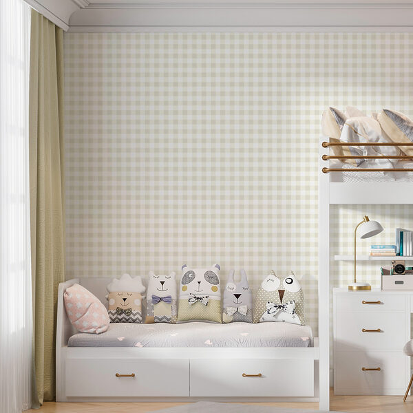 A white and yellow checkered pattern