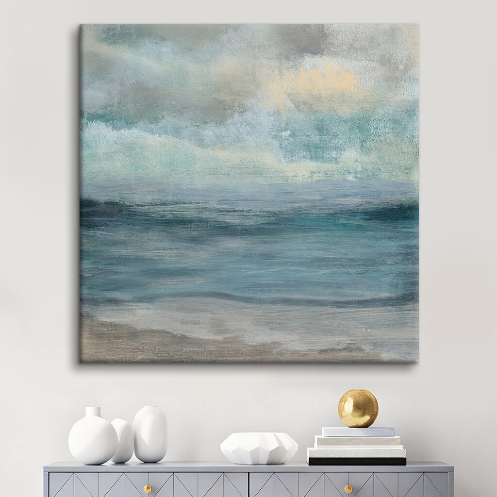 A water and sand with waves A water and sand with waves