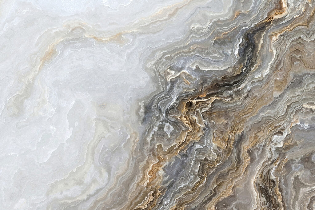 A close up of a marble