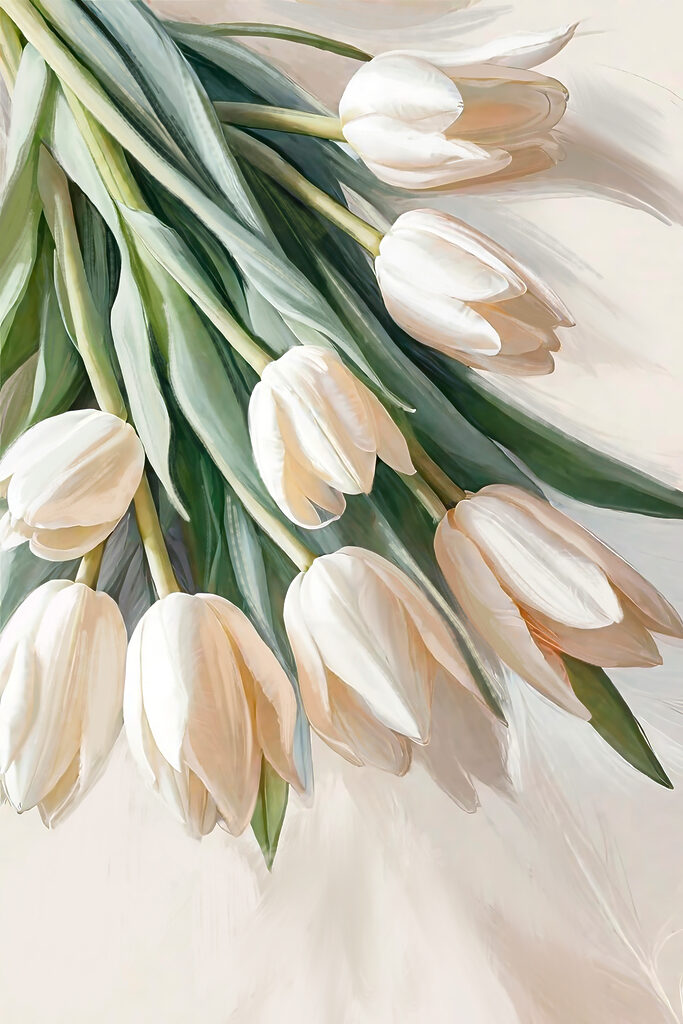 s38271p 683x1024 - Bílé tulipány zblízka - tegory