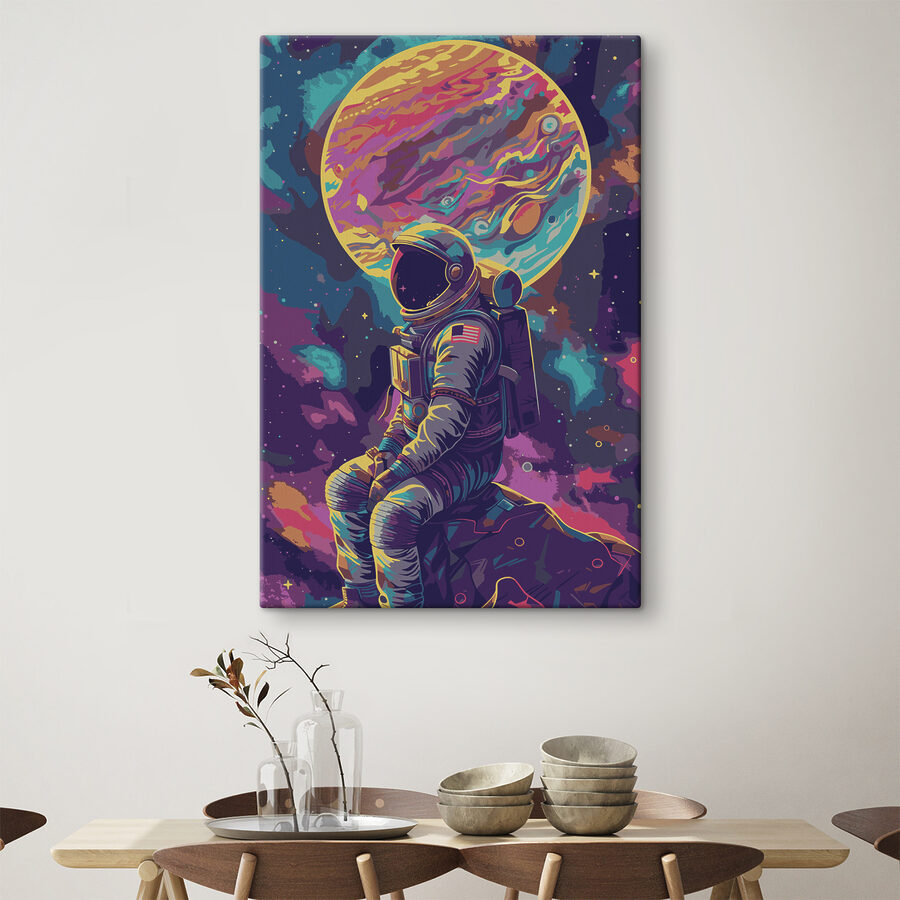 Astronaut ve vesmíru