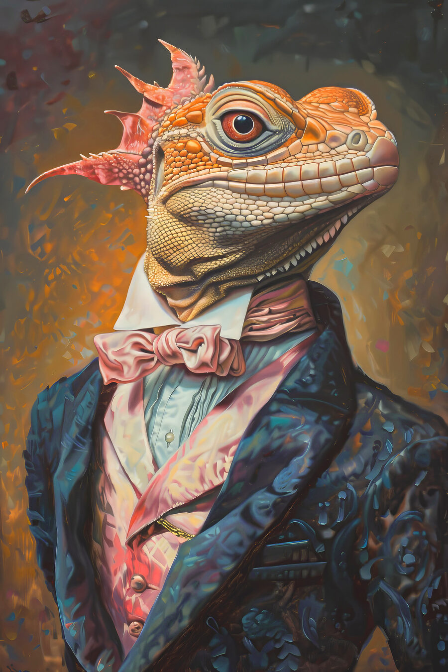 Obraz Ještěrka v obleku - Image 4