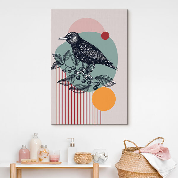 A bird on a branch A bird on a branch