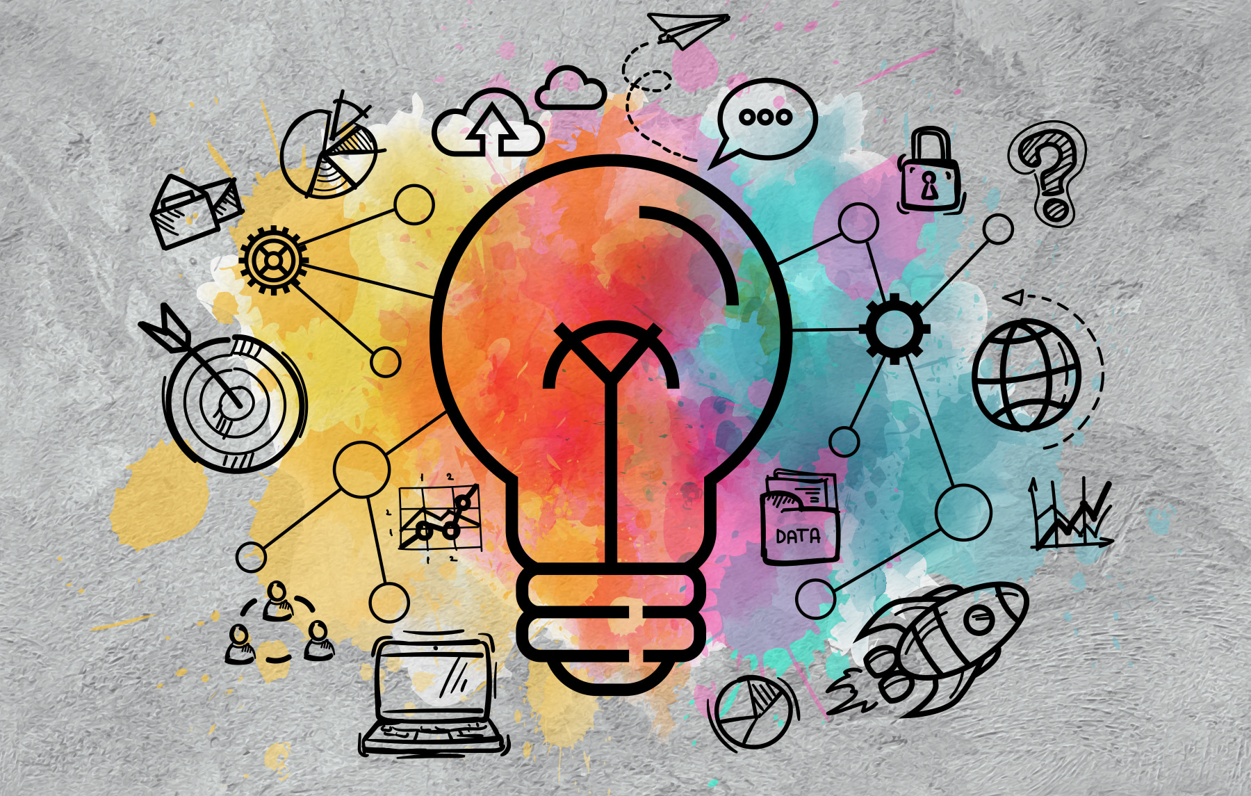 Žárovka s barevným pozadím w00614p - Žárovka s barevným pozadím - tegory