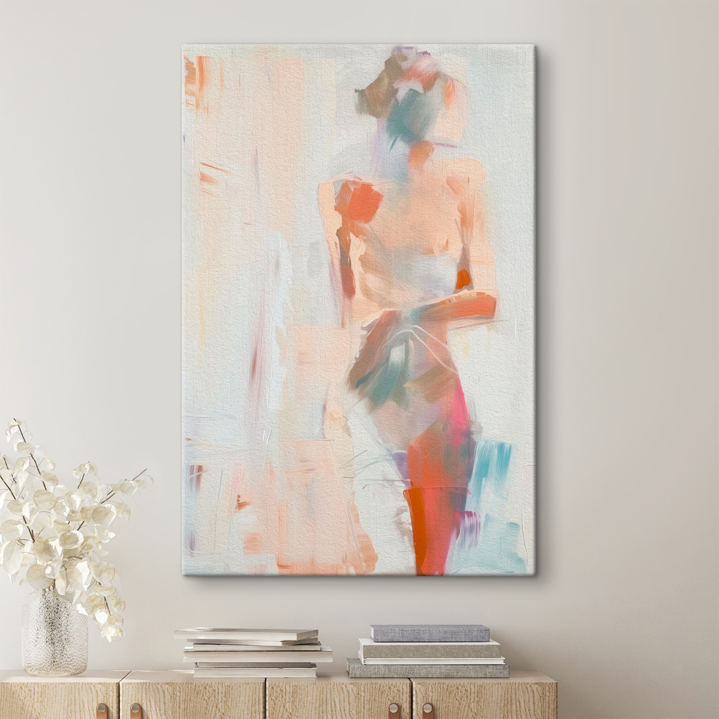 A painting of a woman A painting of a woman