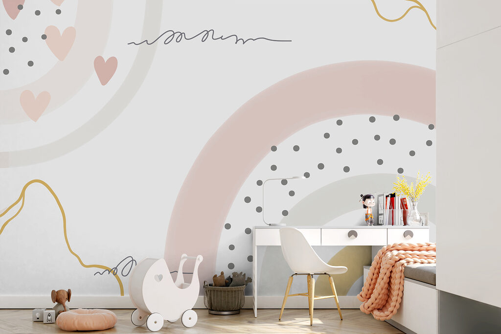 u99373pir2r 1024x683 - Bílé pozadí s růžovými a šedými kruhy a tečkami - tegory