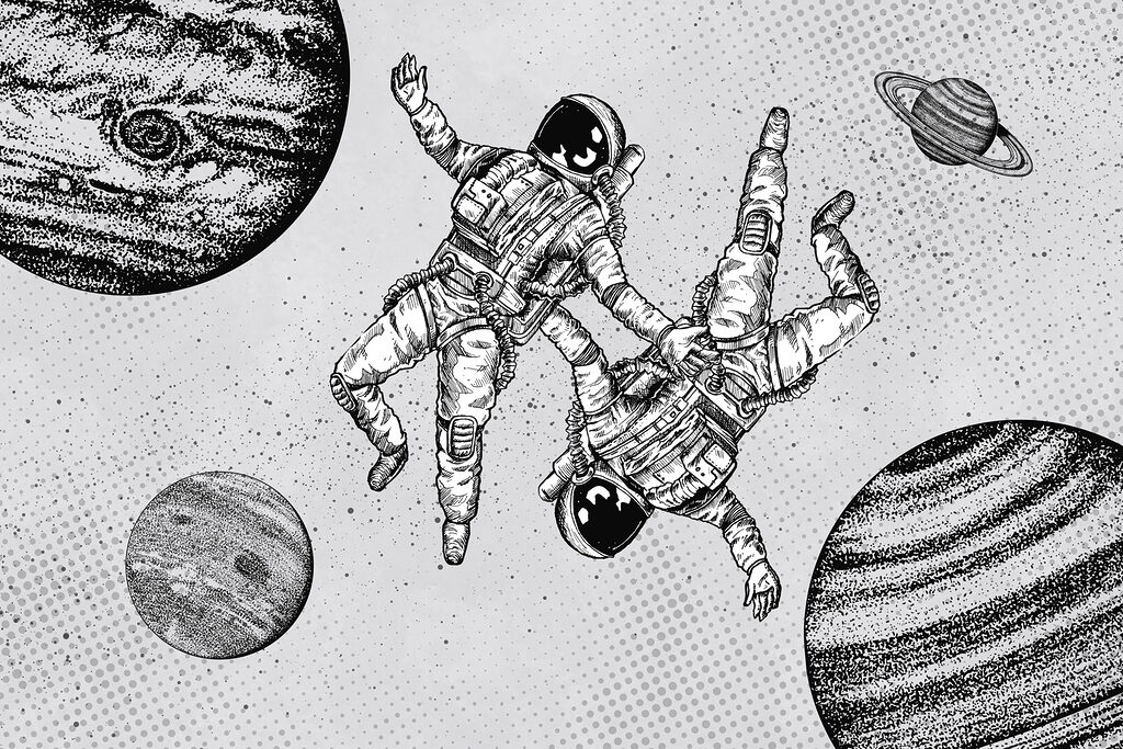 w00630p 1024x683 - Kresba astronautů ve vesmíru - tegory