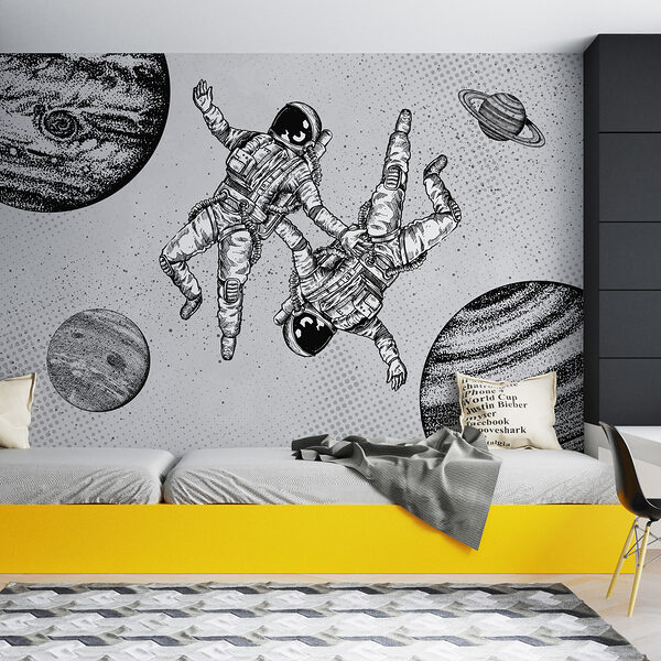 w00630pir14ms 600x600 - Kresba astronautů ve vesmíru - tegory