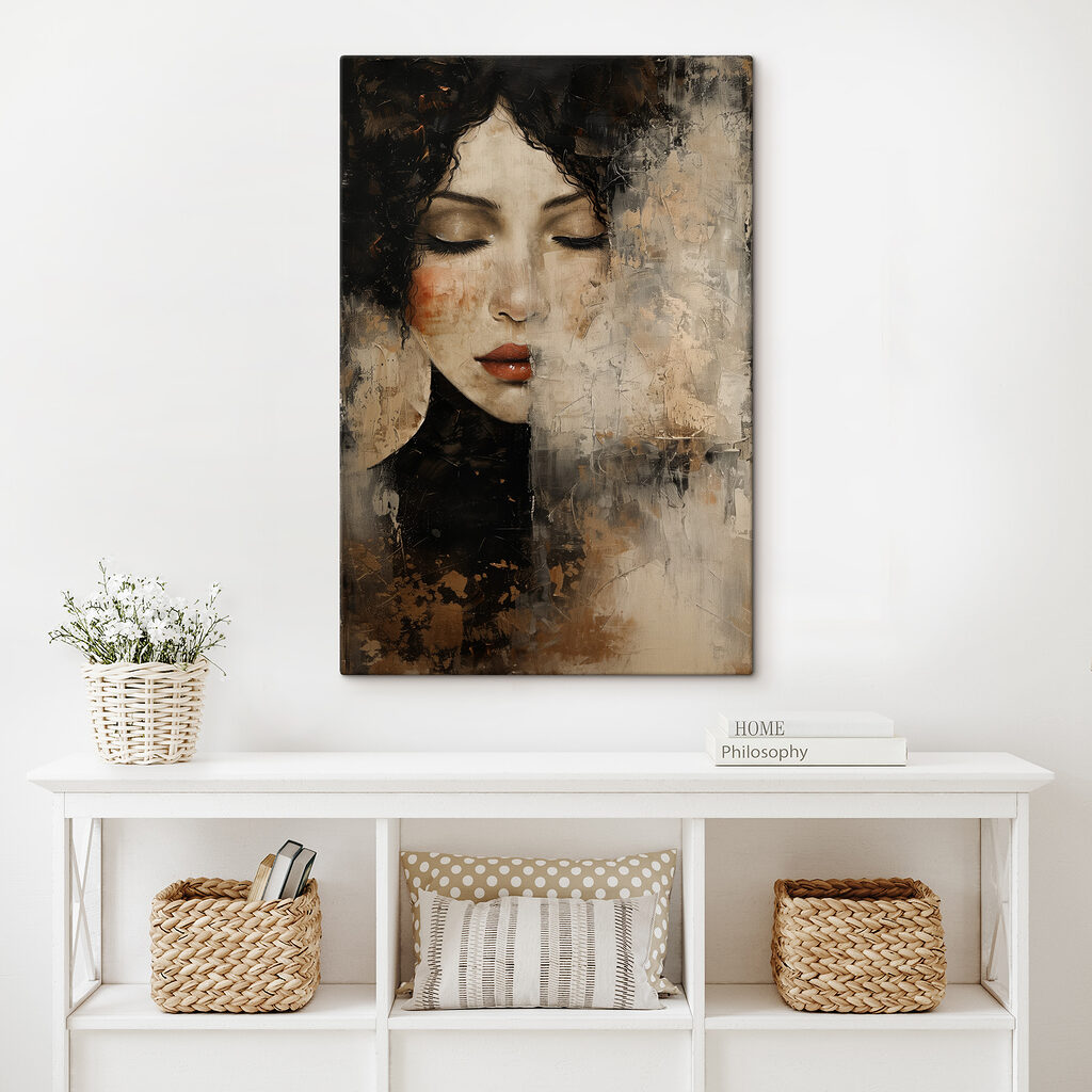 Serenity in soft, muted tones