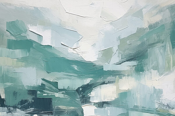 A painting of a landscape