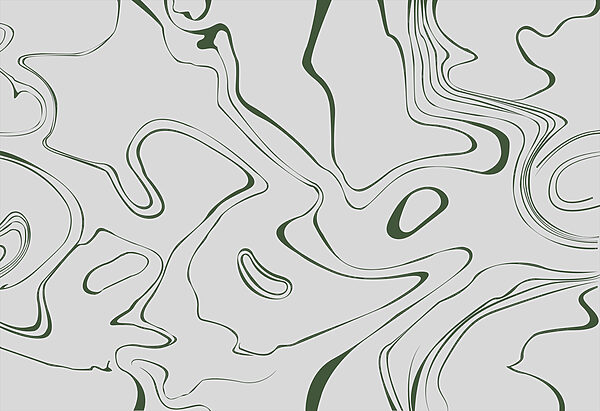 A green and white swirls