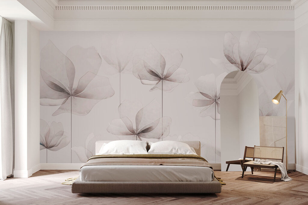 A group of white flowers