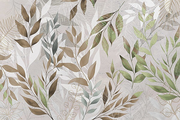 A close up of leaves