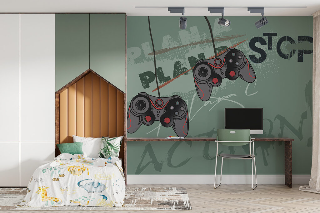 A video game controller from a string A video game controller from a string