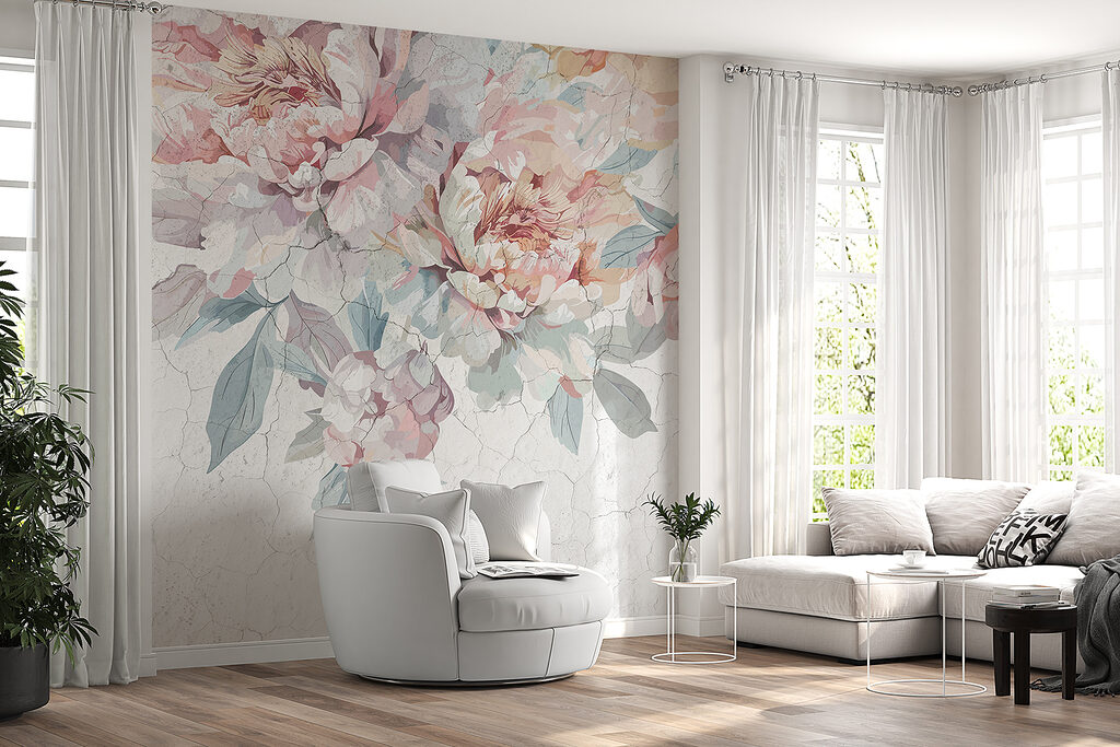 A close up of flowers