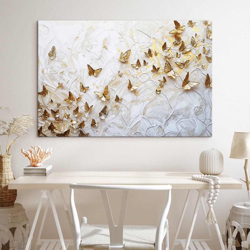 Fluttering wings in serene harmony Fluttering wings in serene harmony
