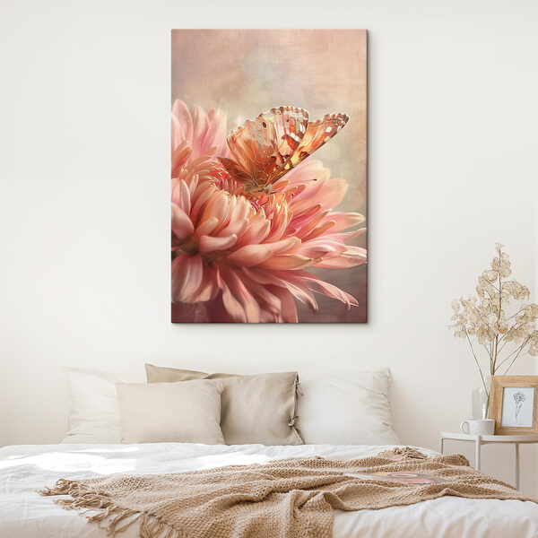 A butterfly on a flower A butterfly on a flower