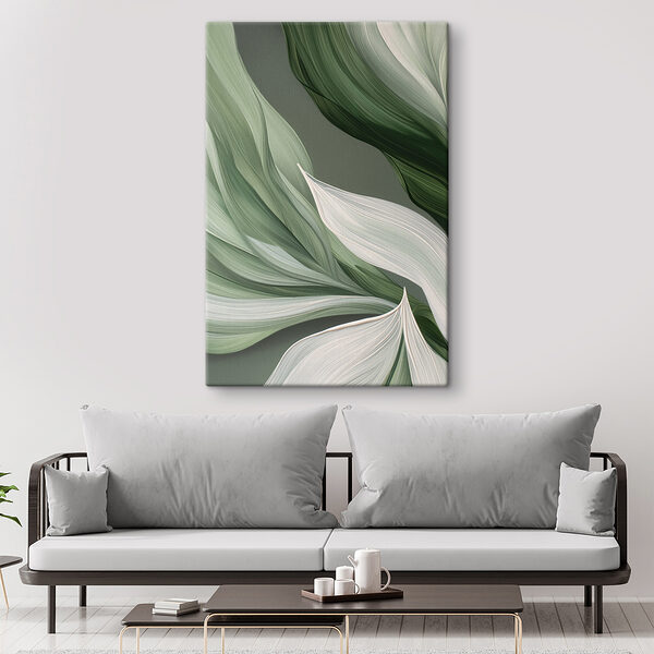 A close up of leaves