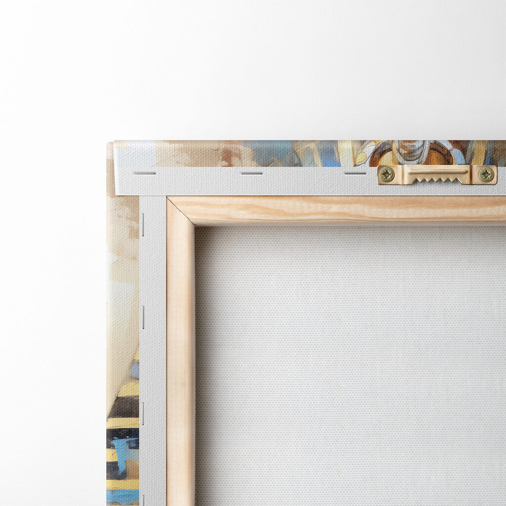 A painting of a egyptian queen