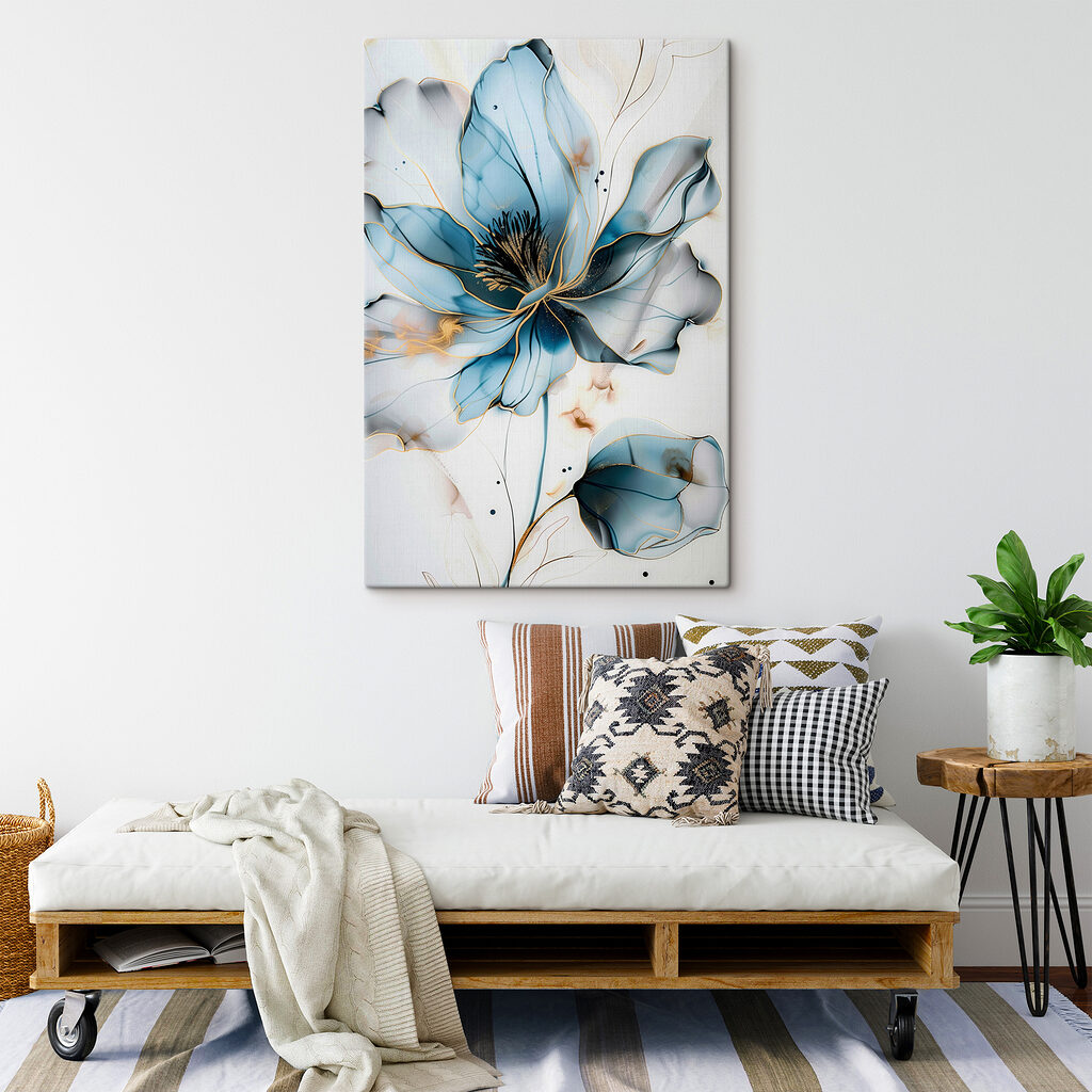 Abstraktní modrá květina s elegantními liniemi s39348pig309m 1024x1024 - Abstraktní modrá květina s elegantními liniemi