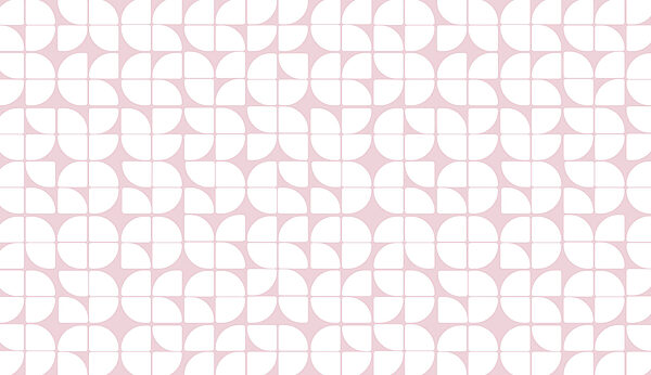 A pattern of white and pink circles