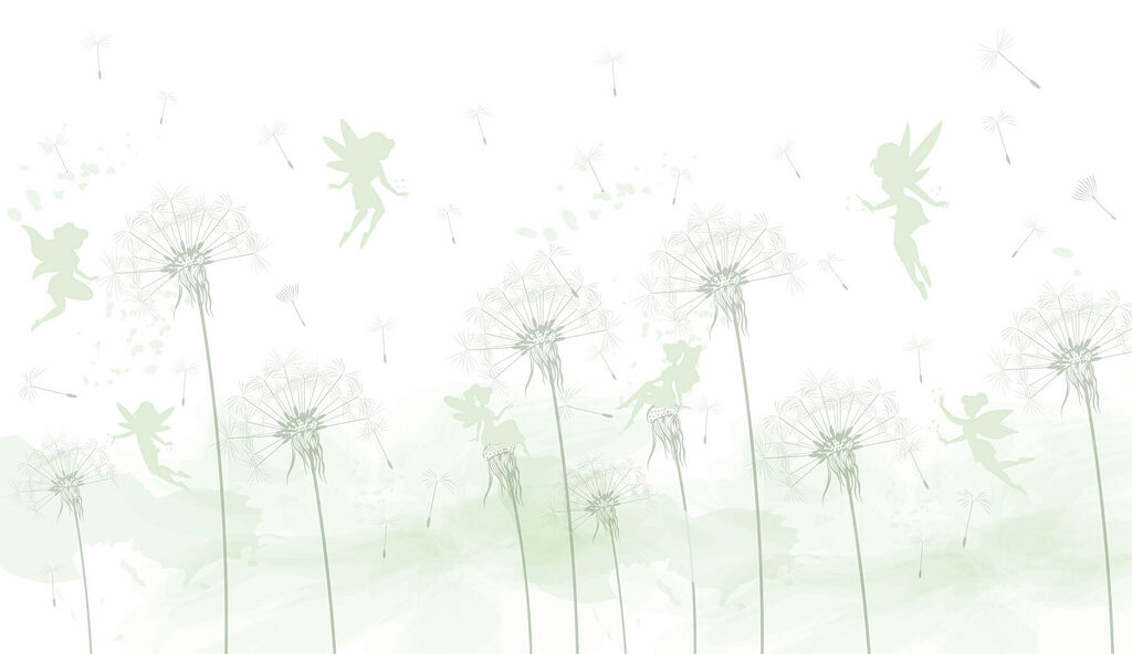 A group of fairies flying in the air