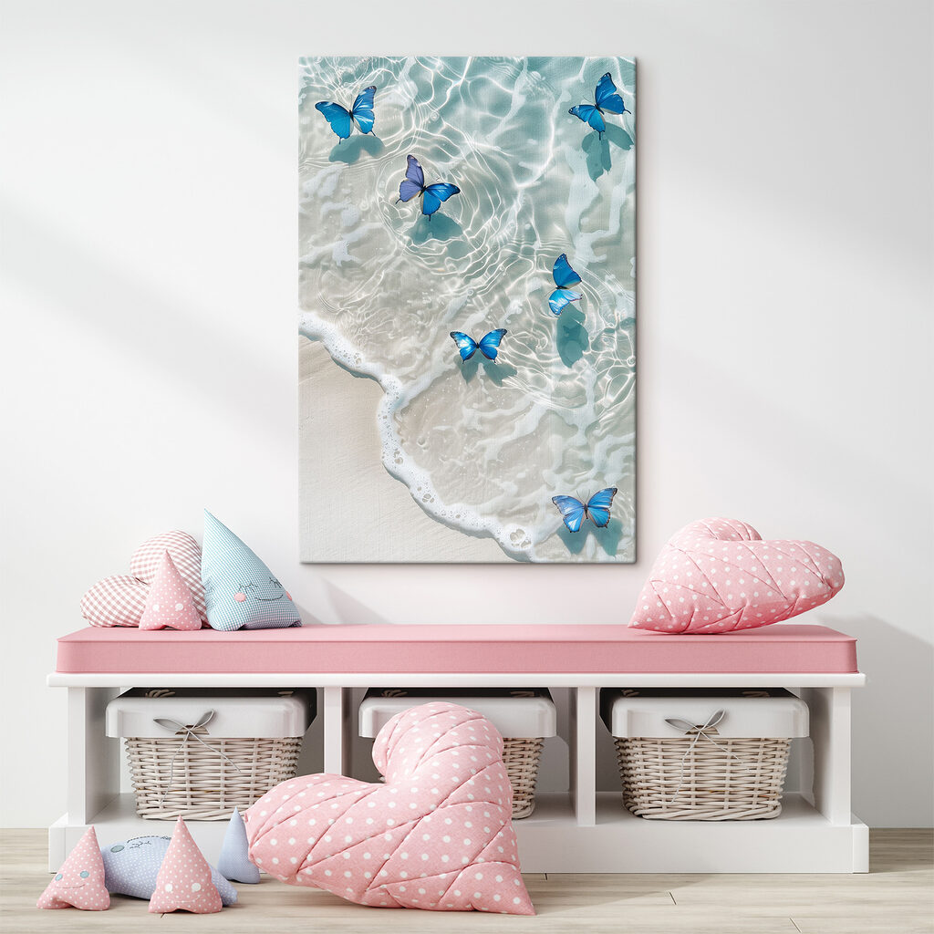 Butterflies on the water