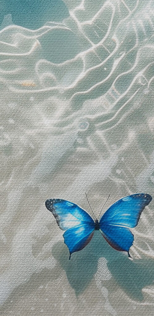Butterflies on the water