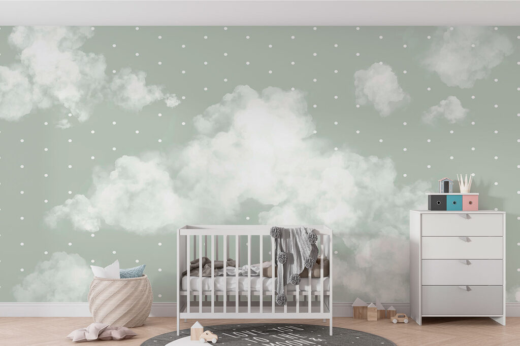 White clouds in the sky White clouds in the sky