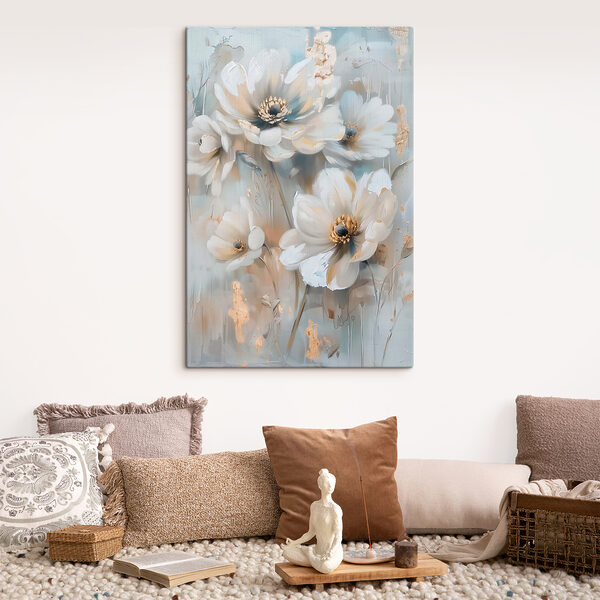 Blossoms in soft, tranquil hues