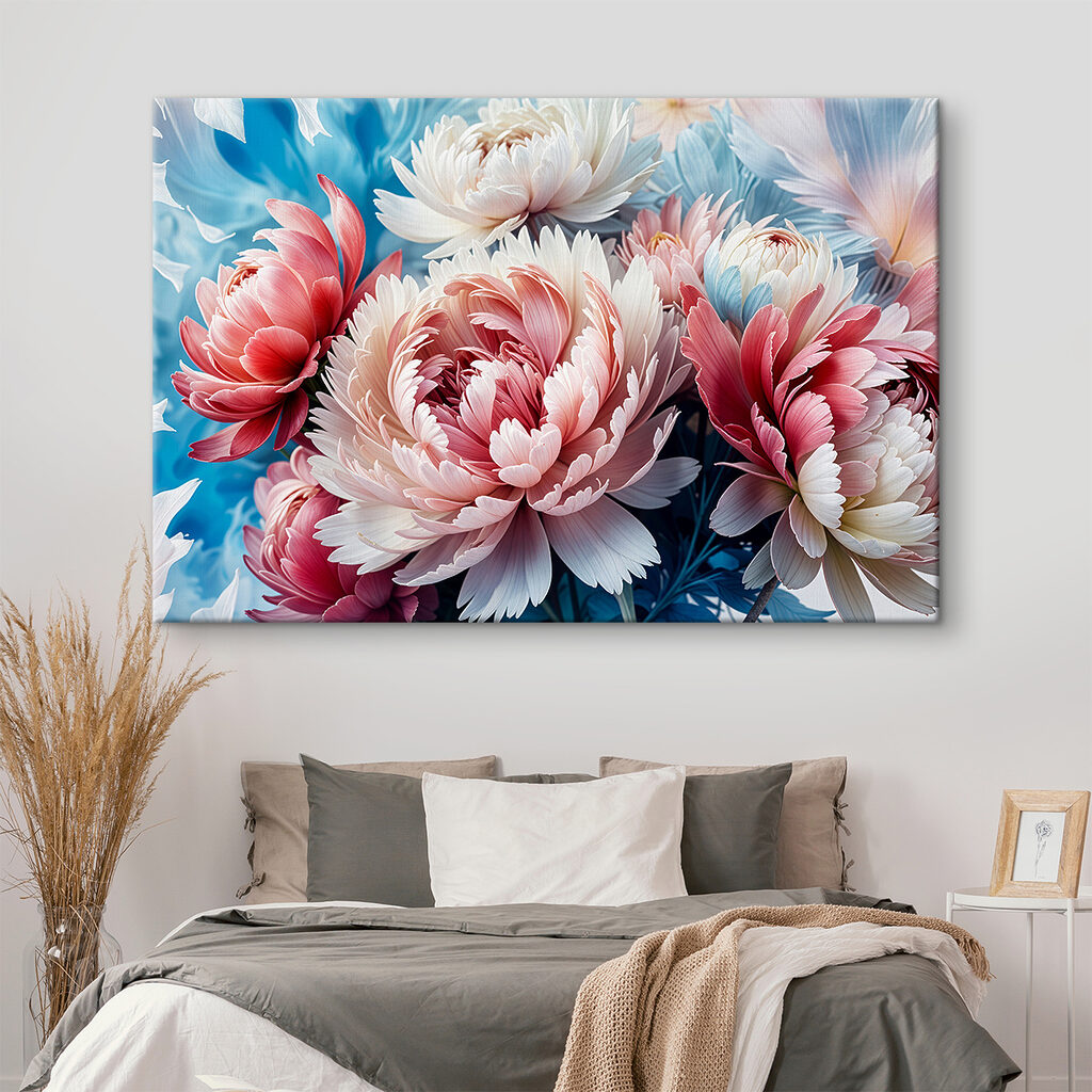 Vibrant blooms in harmonious colors