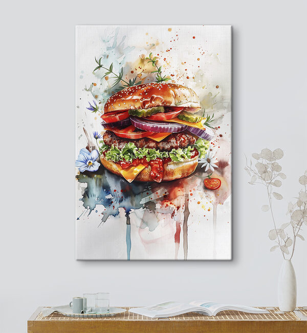 Akvarel hamburgeru Akvarel hamburgeru