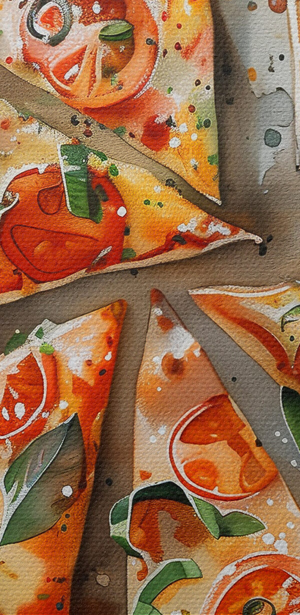 Pizza s rajčaty a bazalkou Pizza s rajčaty a bazalkou