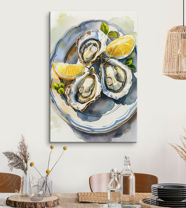 Talíř ústřic a citronů Talíř ústřic a citronů