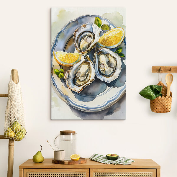 Talíř ústřic a citronů Talíř ústřic a citronů