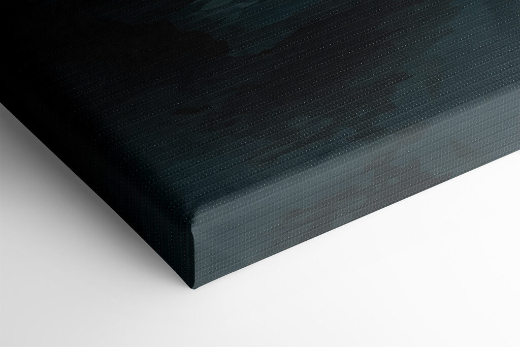 Landscape of mountains and trees